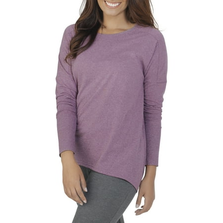 Fruit of the Loom Women?s Athleisure Essentials Soft Long Sleeve Scoop Neck T-Shirt