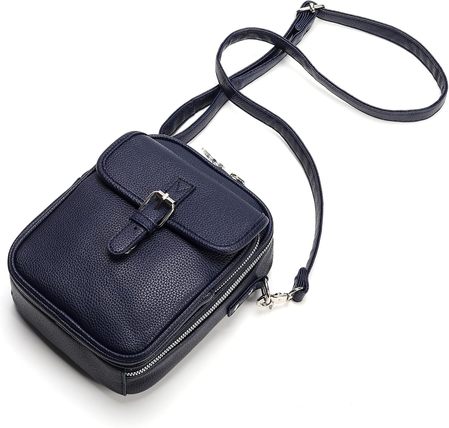 ROVTIULI Small Crossbody Bags for Women Vegan Leather Messenger Purses, Vintage Wallet Anti Theft Shoulder Handbags with Card Slots