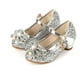 thumbnail image 3 of Zapatos de cuero de princesa mariposa para niños, zapatos de tacón alto con lazo de diamante, zapatos de baile con purpurina para niñas, zapatos de baile de fiesta a la moda, 3 of 4