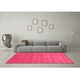thumbnail image 3 of Ahgly Company Indoor Rectangle Abstract Pink Contemporary Area Rugs, 2' x 3', 3 of 4