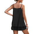 thumbnail image 2 of Gvmfive Women Casual Sleeveless Cami Tank Tops Summer Spaghetti Strap Swing Loose T Shirt Blouse, 2 of 3