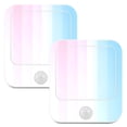 thumbnail image 7 of Yayeee LED Night Lights with Motion Detectors Auto Dusk to Dawn Light Sensors, 2 Pack, Light Blue Stripes, 7 of 7
