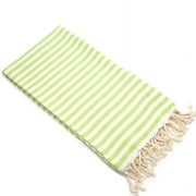 Linum Home 100% Turkish Cotton Fun in the Sun Striped Pestemal Beach Towel