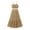 Khaki, variant on Womens Sets 2 Piece Outfits Skirts Summer Trendy Spaghetti Strap Ruffled Crop Top & High Waist Maxi Skirt Casual Going Out Vacation