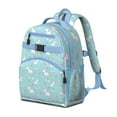 thumbnail image 2 of Rainbow Unicorn Students Backpack Cartoon Fantasy Animal Design with Cute Moon, Stars, and Watercolor Art for Toddlers, 2 of 6