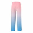 thumbnail image 6 of SERTG Boys Solid Color Jogger Pants Elastic Waist Side Pockets Casual Loose Fit Fall Winter Sweatpants Kids Fashion Casual Trousers(Pink,12-13 Years), 6 of 6