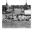 thumbnail image 2 of Print: Tourists And Guides Picnicking In Yellowstone Park, 1903, 2 of 4