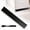 Black, variant on HONGLIN Door Weather Stripping, TPE Door Bottom Seal for Draft and Noise, Door Seal Strip with Adhesive for Bedroom Glass Sliding Window, White