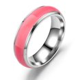 thumbnail image 2 of CUITING Simple Fashion Unisex Luminous Solid Color - Glowing Ring Jewelry Accessory, 2 of 8