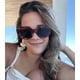 thumbnail image 2 of Gafas de Sol AIEYEZO Sobredimensionadas con Forma de Ojo de Gato para Mujer en Negro + Carey, 2 of 7