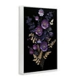 thumbnail image 3 of Stupell Industries Dimensional Purple Flowers Floral Painting White Framed Art Print Wall Art, 16 x 24, 3 of 8