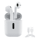 thumbnail image 1 of Auriculares Inalámbricos Pro5 Compatibles Con iPhone Android Malubero, Blanco, 1 of 5