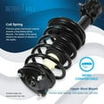 thumbnail image 3 of Detroit Axle - FWD Front Suspension Kit for 2006 2007 2008 2009 2010 2011 Hyundai Accent, 2 Ready Struts 2 Lower Control Arms 2 Lower Ball Joints 2 Outer Tie Rods 2 Sway Bars Replacement, 3 of 9