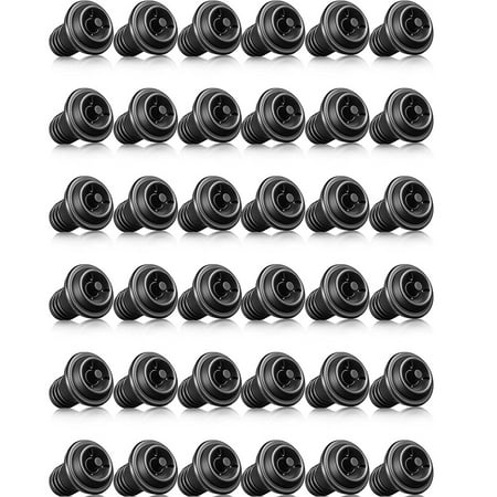 

Wine Stopper Resealable Wine Pump Vacuum Stoppers Vacuum Wine Stopper Silicone Wine Saver Vacuum Stoppers (36 Pieces)