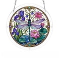thumbnail image 2 of CaiYueKe Acrylic Puzzle Pendant Sunshade Window Hanging Plate Decorative Home Decor Stained Glass Style Window Art for Privacy Sun Protection Indoor Outdoor Window Decor Modern Hanging Ornament, 2 of 9