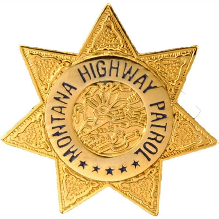 Montana Highway Patrol Badge Pin 1