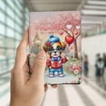 thumbnail image 4 of Happy Valentine’s Day Adorable Boxer Puppy Holding Heart Balloon Travel Passport Wallet Boxers Dog Lover Gifts Idea PU Leather Passport Holder Cover - 00030, 4 of 5