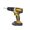 Yellow1, variant on Leojiow Cordless Drill Driver 21+1 Torque Brushless Motor 1500 Power Drill Led Light Complete Drill & 25Cm Utility