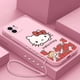 thumbnail image 4 of Sanrios-funda de teléfono con dibujos animados de Hello kitty, bonita funda con correa de mano para iPhone 15, 14, 13, 12, 11 Pro Max, Mini, X, XR, XS MAX, SE20, 8, 7 Plus, 4 of 5