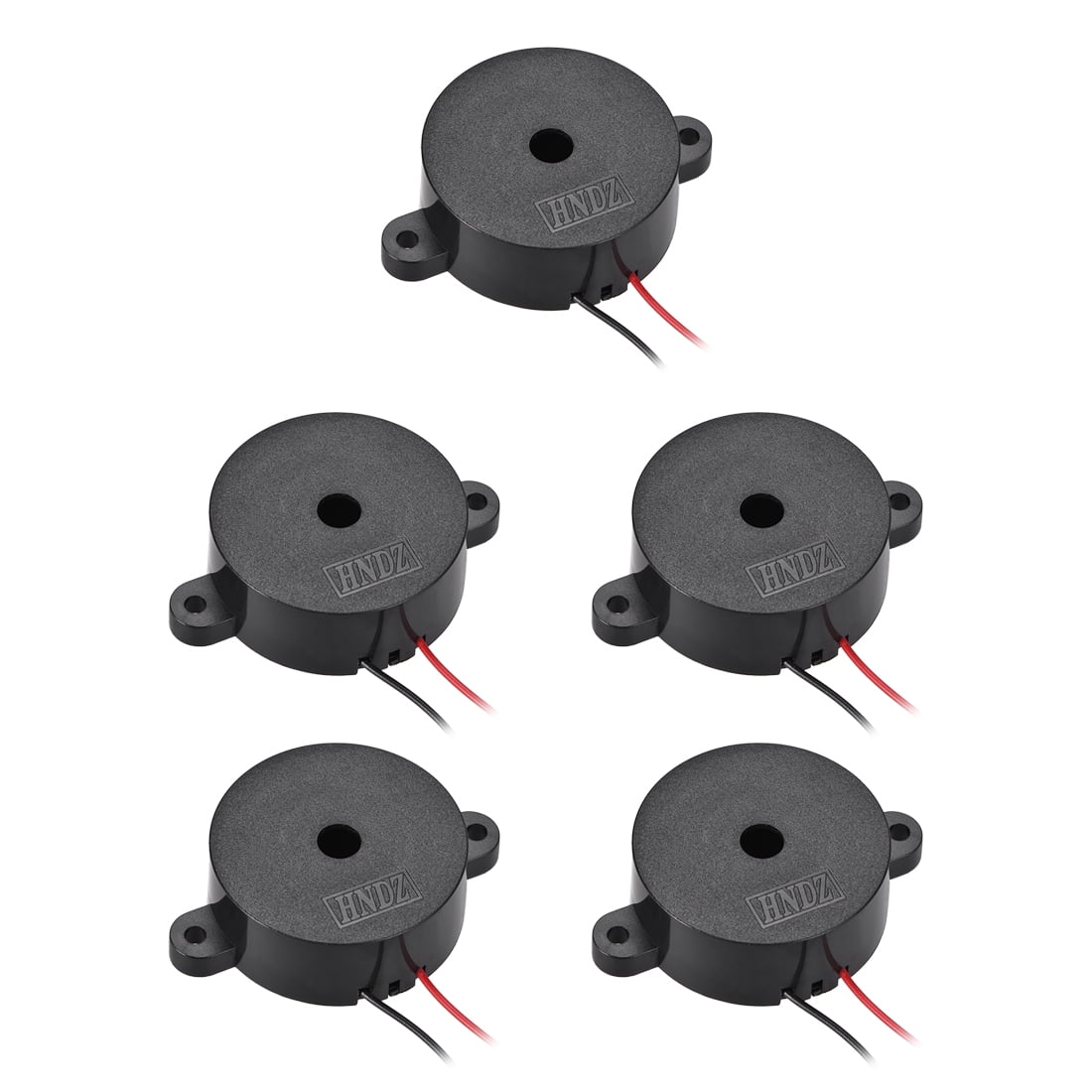 5Pcs DC 12V Active Electronic Buzzer Alarm Sounder Continuous Sound