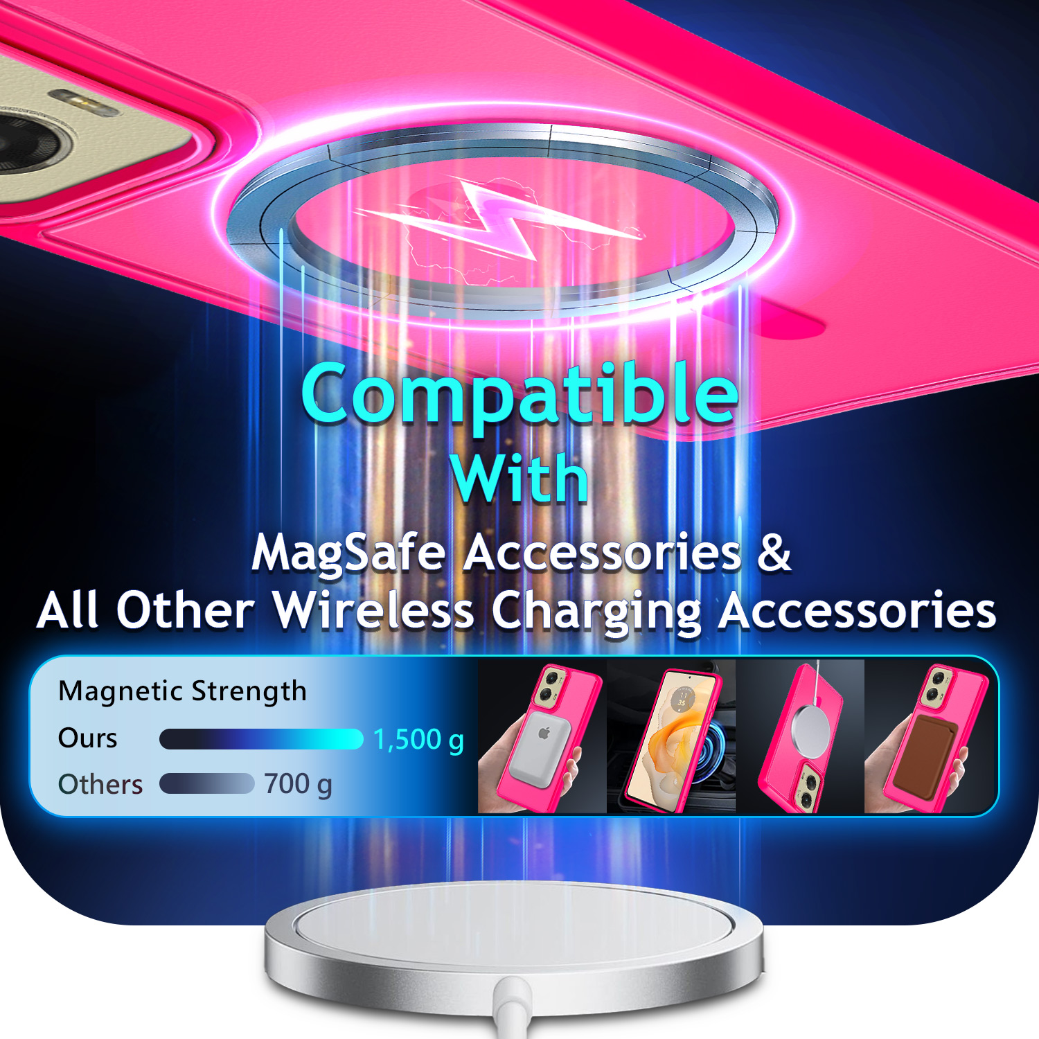 NGB Supremacy Moto G Stylus 5G 2024 Case Pink photo 2