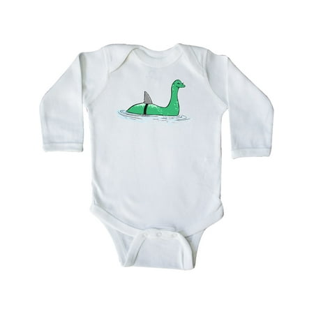 

Inktastic Nessie Shark Gift Baby Boy or Baby Girl Long Sleeve Bodysuit