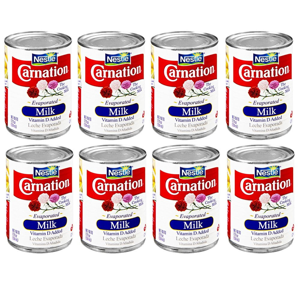 Nestlé Carnation Evaporated Milk 12Oz (Pack Of 08)