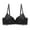 Black, variant on Full Lace Bra Thin Top And Thick Bottom Breathable Bra To Hold Side Quality Sexy Adjustable Underwear