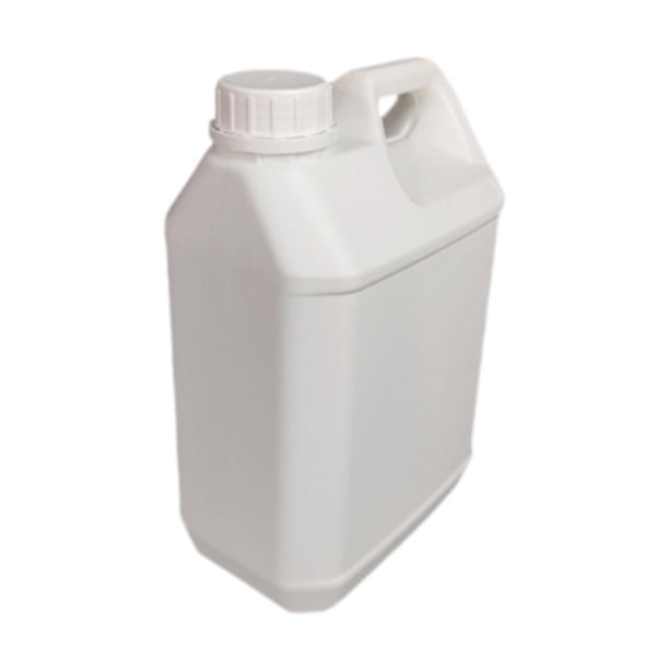 Jarra con transporte de tapa cuadrado resistente jarra de contenedor de almacenamiento vacío para salsas Soaps Solución de limpieza Líquidos 25 l