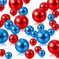 thumbnail image 1 of Perlas para rellenar jarrones Luerbi, 150 unidades, rojo y azul, 8/14/20 mm, 1 of 6