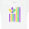 thumbnail image 4 of Inktastic Mardi Gras Flag 2 Boys or Girls Baby Bodysuit, 4 of 5