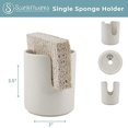 thumbnail image 4 of scarlettwares Sponge Holder Kitchen Sponge Holder Ceramic Sponge Holder Kitchen Cleaning, 4 of 5