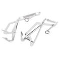 thumbnail image 1 of Seafood Grabbing Tools, Long Service Life Grabber Reacher Tool Stainless Steel Material  for Fishing Double Hook, 1 of 7