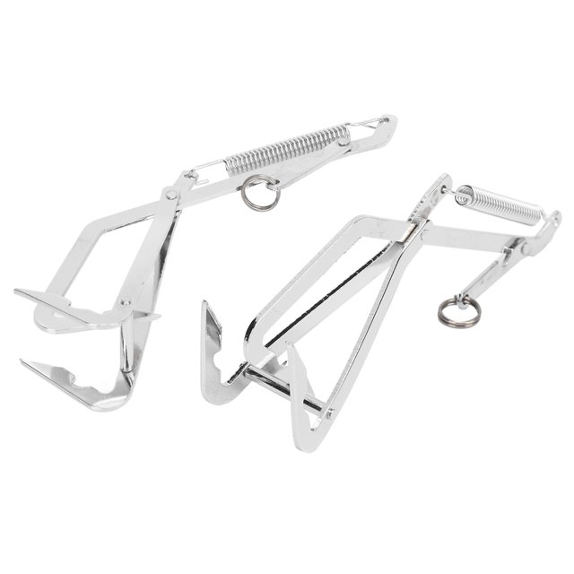 Seafood Grabbing Tools Crabs Grabber Stainless Steel 2 Pcs Seafood Grabber Stainless Steel Grabbing Tools For Catching Crabs Pike Predatory Fish