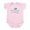 Petal Pink, variant on CafePress - Soap & Baptism Infant Bodysuit - Baby Light Bodysuit, Size Newborn - 24 Months