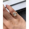 thumbnail image 2 of 1.50 Ct Oval Cut IGI Certified Lab Grown Diamond Wedding Ring In 14K Yellow Gold, 2 of 5