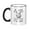 Black-2, variant on Moo Point "It's Like A Cow's Opinion It Doesn't Matter" Premium Ceramic Mug 11oz - Daily Use, Birthday Gift for Family & Friends(Pink-2)