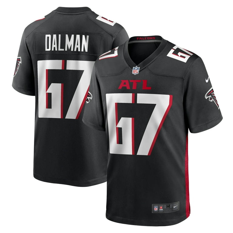 Men s Nike Drew Dalman Black Atlanta Falcons Game Jersey Walmart