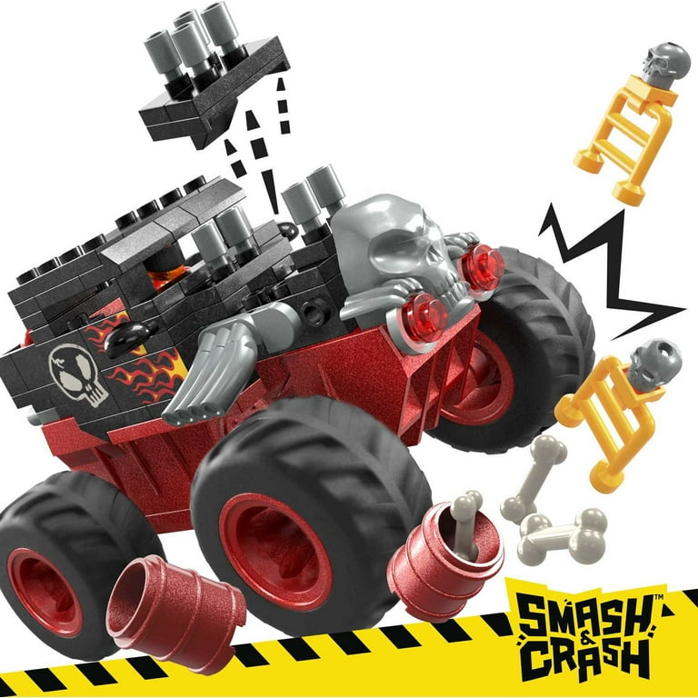 ミニカー MEGA hotwheels building set BONE SHAKER Mega Hot Wheels Bone Shaker Building Set Hot Rod Diecast Car