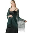 thumbnail image 6 of YooGuoGuo Lace Shawls and Wraps for Evening Dresses Elegant Womens Shawls and Wraps Dressy Sparkle Scarf for Wedding Party Prom, 6 of 9