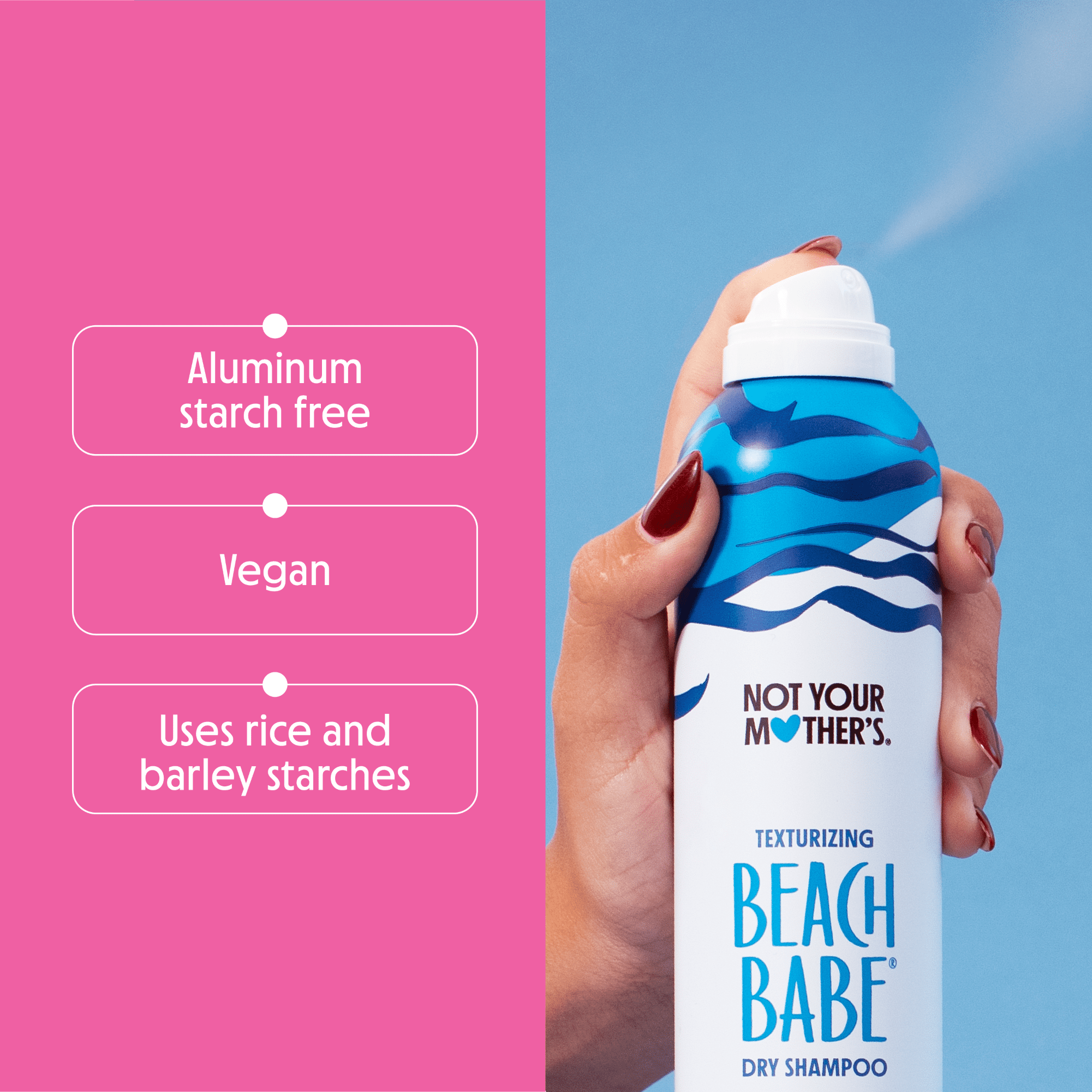 Not Your Mother's Beach Babe Texturizing Dry Shampoo 7 oz with