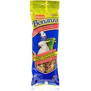 Hartz Bonanza Parrot Treat Sticks - 4 CT