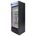 thumbnail image 7 of Commercial Merchandiser Refrigerator, 6.8 Cu.Ft / 195L Beverage Refrigerator Cooler Merchandiser, Glass Door Display Refrigerator Upright Fridge with 3 Adjustable Shelves, Customizable Lightbox, 7 of 7
