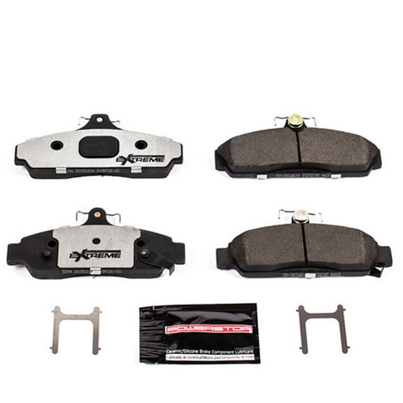 Powerstop Z26-294 PSBZ26-294 Z26 STREET WARRIOR CARBON FIBER-CERAMIC BRAKE PADS