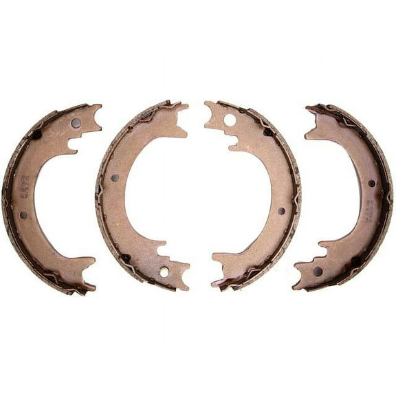 Rear Parking Brake Shoe Set - Compatible with 2011 - 2020 Toyota Sienna 2012 2013 2014 2015 2016 2017 2018 2019