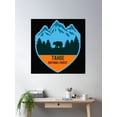 thumbnail image 2 of Tahoe National Forest Poster Wall Art, Modern Wall Decor, 24x24 UNFRAMED, 2 of 3