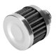 thumbnail image 2 of Mini filtro de entrada de aire de 13mm/0,5 pulgadas, respiradero del cárter, accesorio Universal para coche, color plateado, 2 of 9