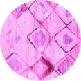thumbnail image 1 of Ahgly Company Indoor Round Abstract Pink Contemporary Area Rugs, 8' Round, 1 of 4