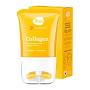 7DAYS Face Moisturizer with Collagen – Korean Skin Care Daily Face Cream for Women – Anti Aging, Anti-Wrinkle, Firming – with Face Roller & Neck Massager – 2.7 fl oz