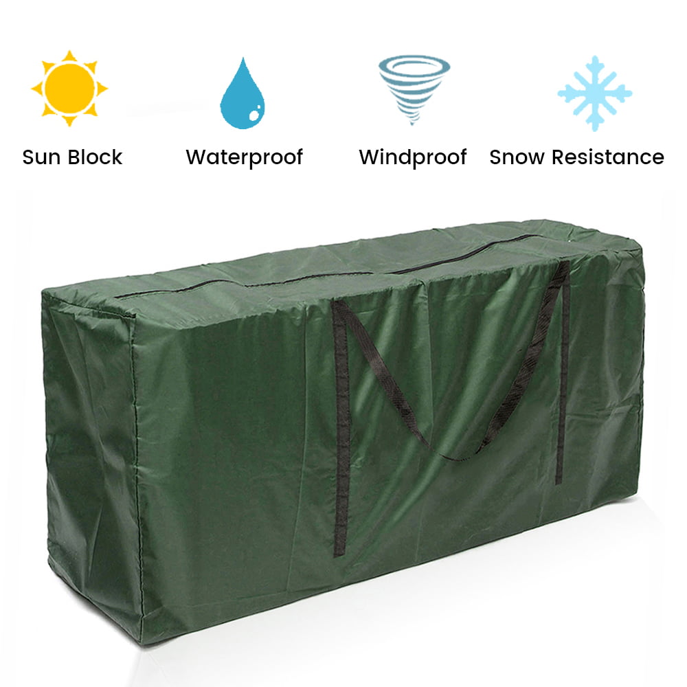 Cushion Storage Bag Oversized Waterproof Lightweight Portable Cushion Premium Outdoor Cover Durable and Water Resistant Fabric Multi-Function Storage Bag S M L Army Green 